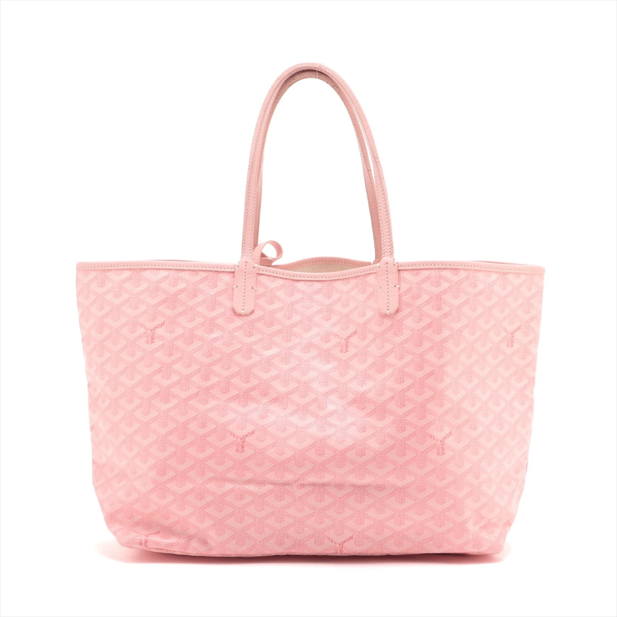 ゴヤール PVCレザー サン・ルイ PMトートバッグ GOYARD ゴヤール サンルイPM トートバッグ PVC レザー ホワイト
