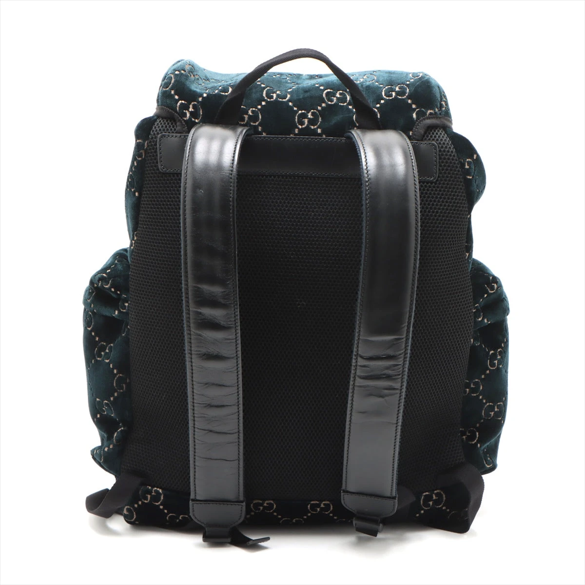 GUCCI GGマーモントバックパックベルベット リュック