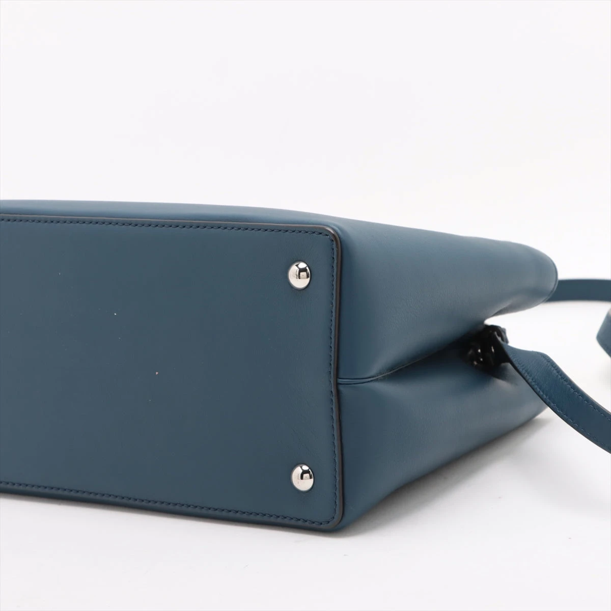 フェンディ プチトゥージュール　ハンドバッグ フェンディ ハンドバッグ プチトゥージュール ブルー 2Wayバッグ