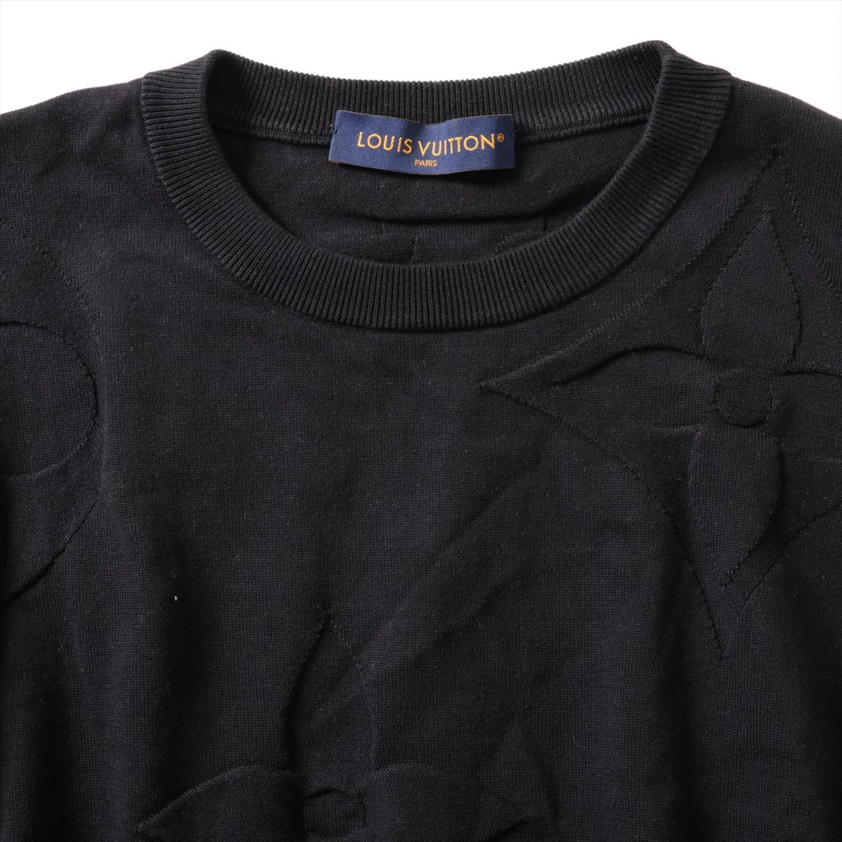 未使用】25ss Louis Vuitton エンベリッシュドコットンTシャツ