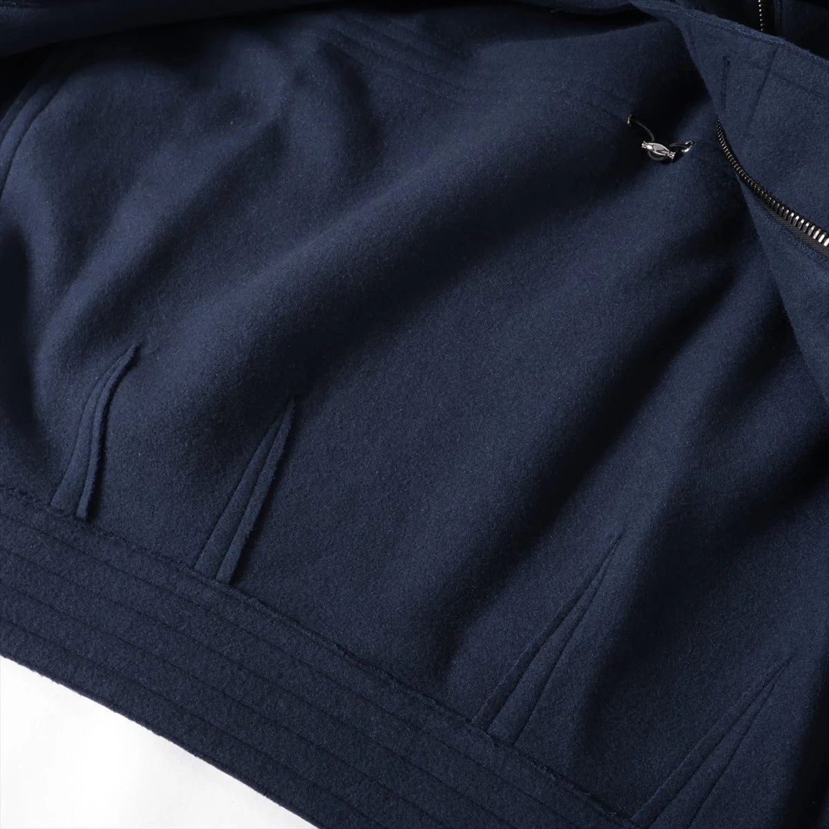 ジョルジオアルマーニ カシミヤ ロングコート L メンズ ネイビー