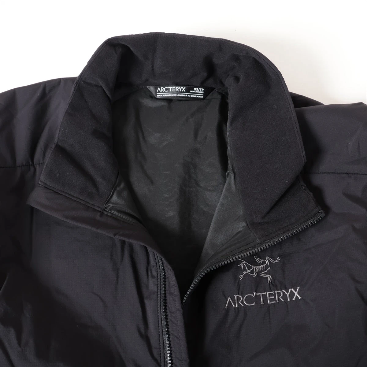 アークテリクス ナイロン 中綿ジャケット XS メンズ ブラック