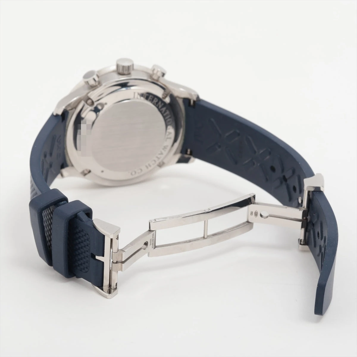 IWC ポルトギーゼ　クロノグラフ　純正ラバーベルト 美品】IWC ポルトギーゼ・クロノグラフ用 純正ラバーベルト IWC