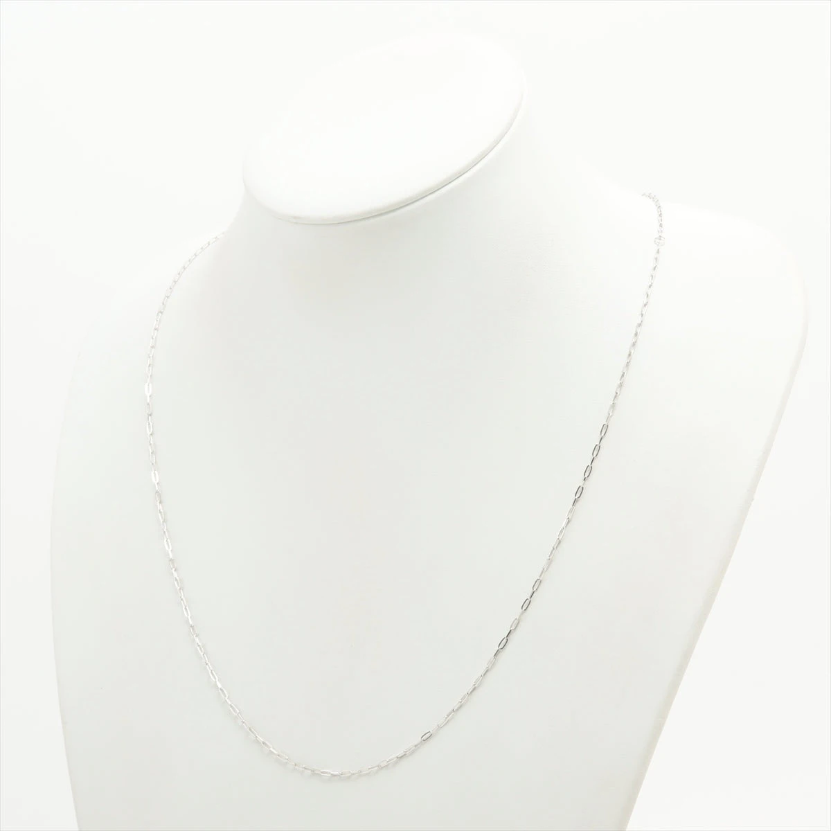 スタージュエリー ネックレスチェーン K10(WG) 3.0g SU022295｜中古 