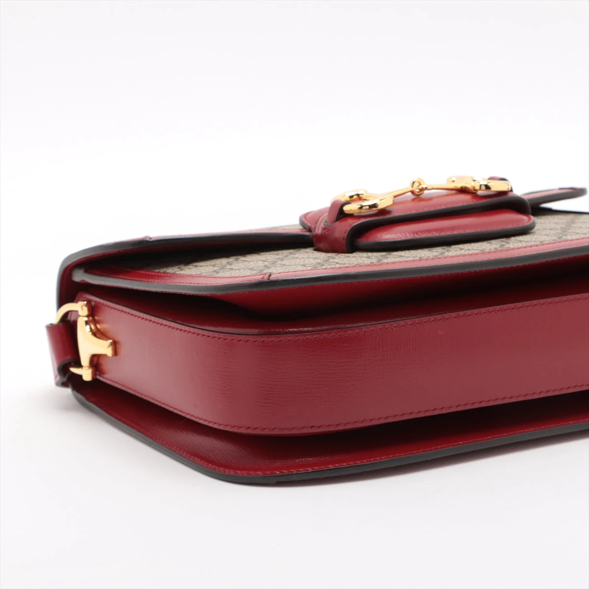 GUCCI GG スプリーム ホールスビット 1955 ショルダーバッグ グッチ(GUCCI)グッチ ホースビット 1955 ミニバッグ GG
