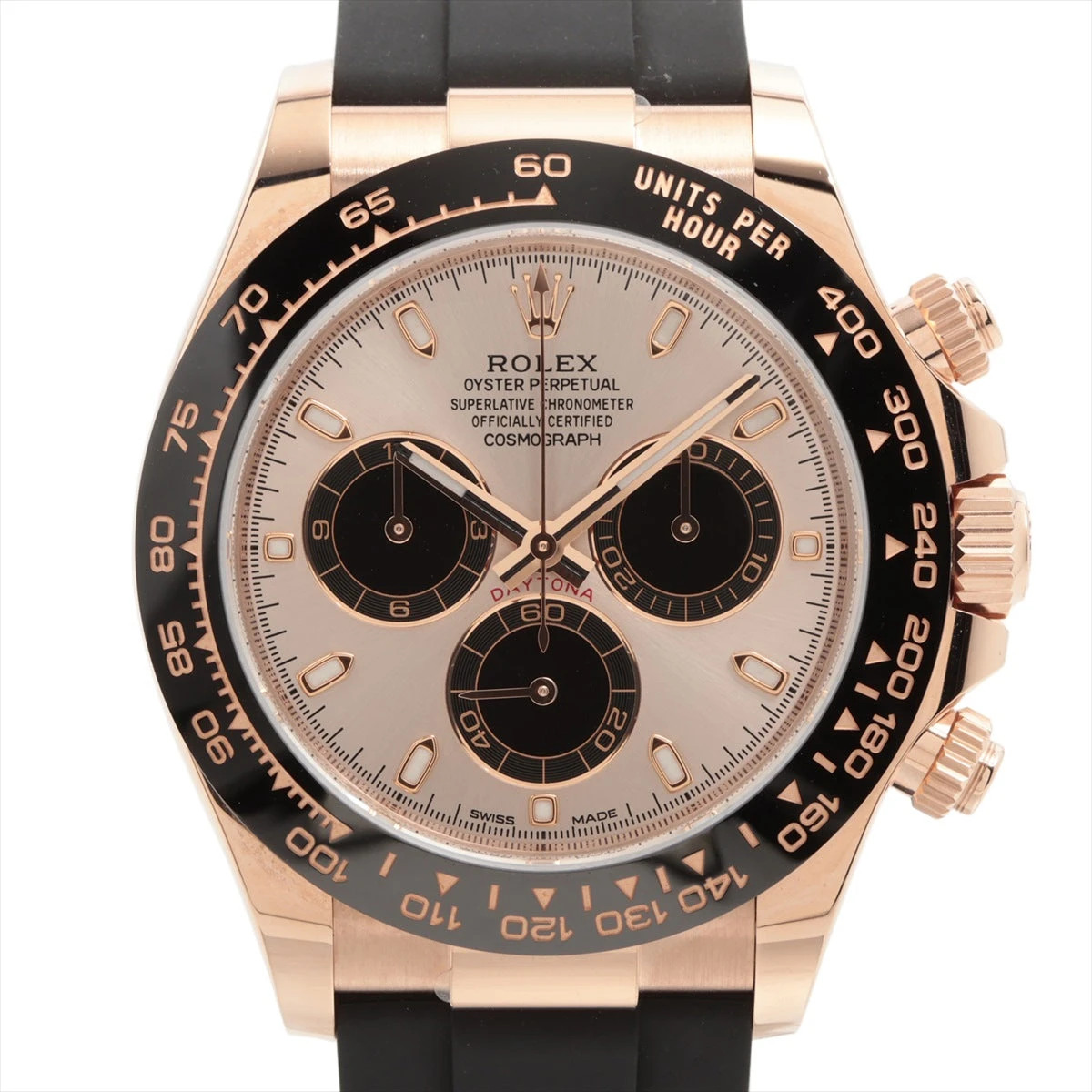 ロレックス コスモグラフデイトナ 116515LN PG×ラバー AT