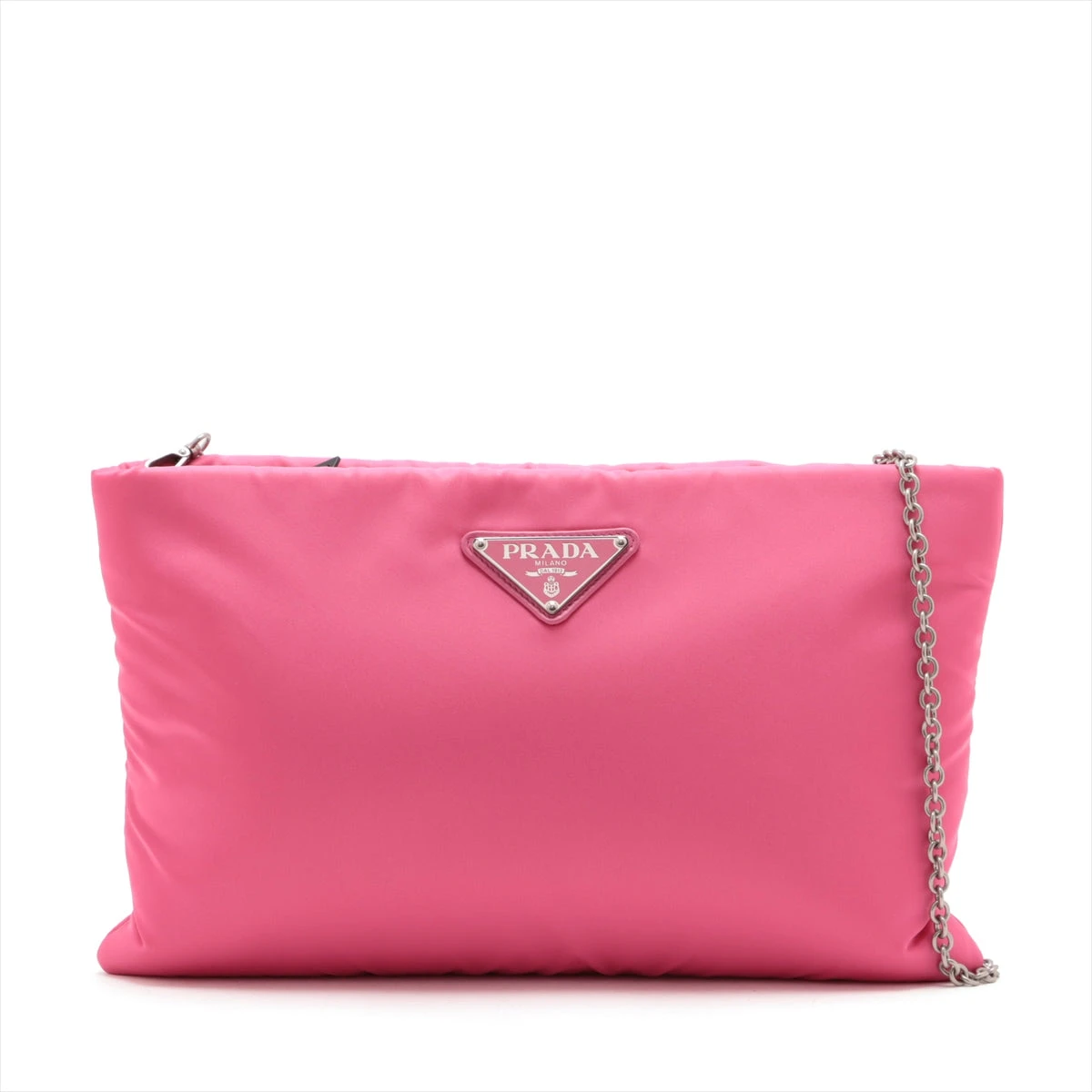 プラダ テスート チェーンショルダーバッグ ピンク 1BF081 A3235242  