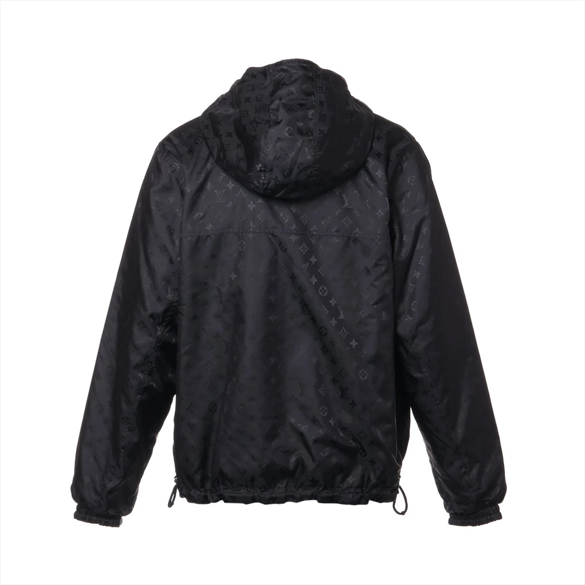 【未使用級】LOUIS VUITTON マウンテンパーカー ブラック/ホワイト 中古・古着通販】LOUIS VUITTON (ルイ ヴィトン) Mountain Parka
