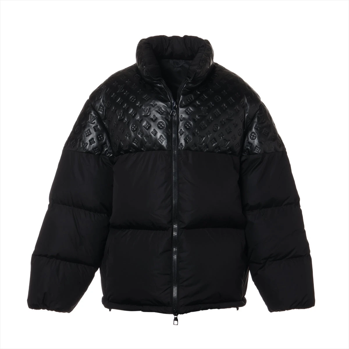 最終値下げ‼️23AW ルイ・ヴィトン ダウンジャケット ブラック ボリュームがあって暖かい♪】ルイヴィトン ダウンジャケット (Louis