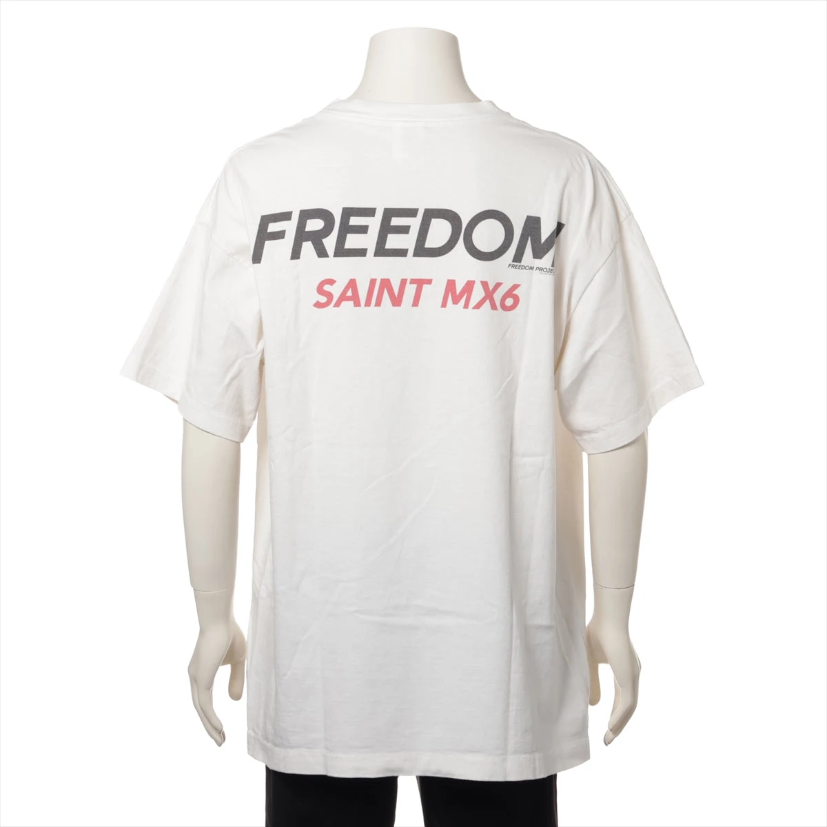 セントマイケル コットン Tシャツ XL メンズ ホワイト SM-YS8