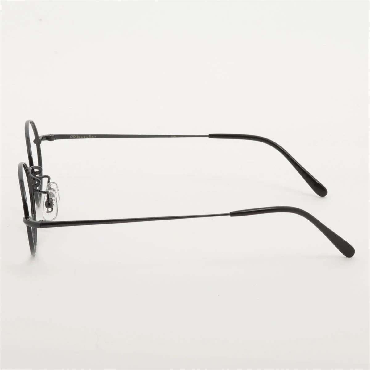 白山眼鏡店 チタン 青紫 メガネ拭き 洗濯