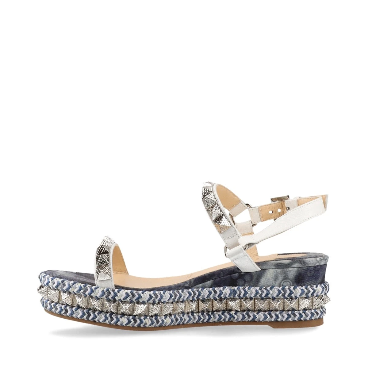 クリスチャンルブタン ピラクロウ スタッズ レザー サンダル ホワイト 楽天市場】クリスチャンルブタン Christian Louboutin