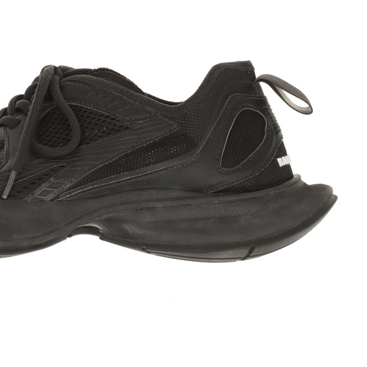 バレンシアガ メッシュ×ラバー スニーカー 40 メンズ ブラック CIRCUIT