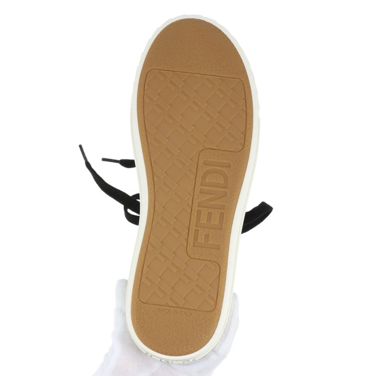 フェンディ×マークジェイコブス キャンバス ハイカット