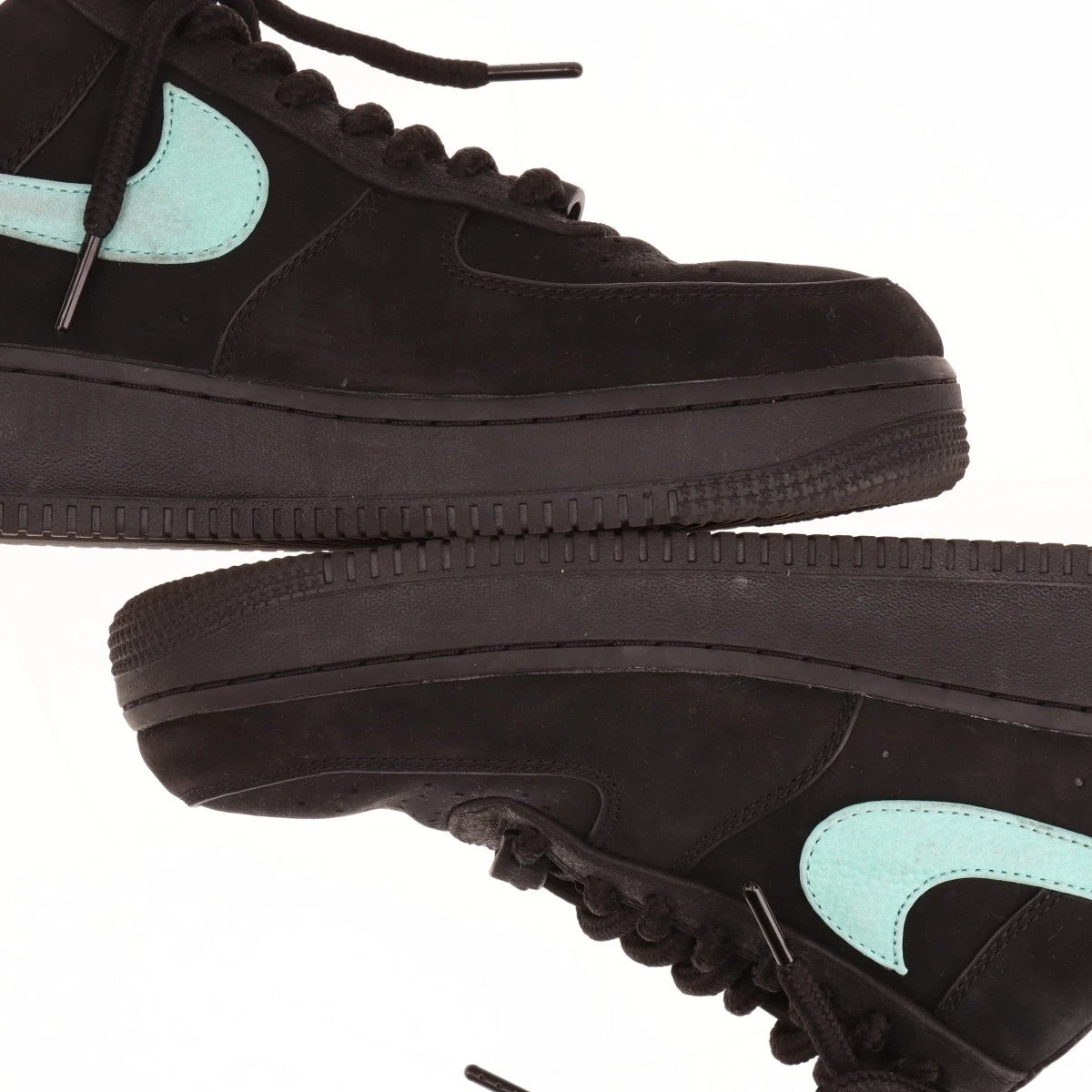 ティファニー×ナイキ AIR FORCE 1 レザー×スエード スニーカー 28.5cm