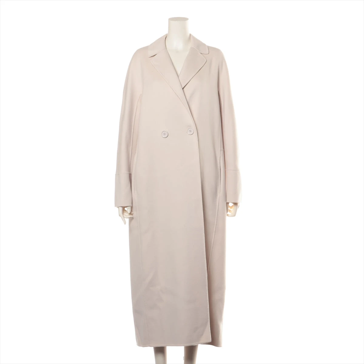 未使用✨マックスマーラ コート クチートアマーノ カシミヤ ピンクベージュ 42 未使用✨マックスマーラ コート クチートアマーノ カシミヤ
