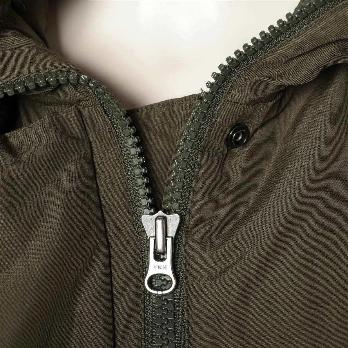 ウールリッチ コットン×ナイロン ダウンコート S レディース カーキ