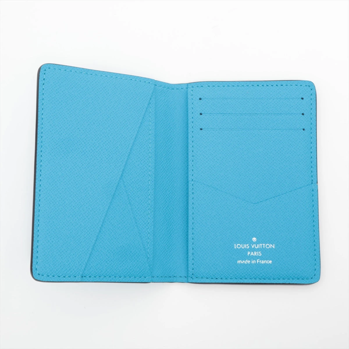 ヴィトン タイガラマ オーガナイザードゥポッシュ M30436 ブルー パス  