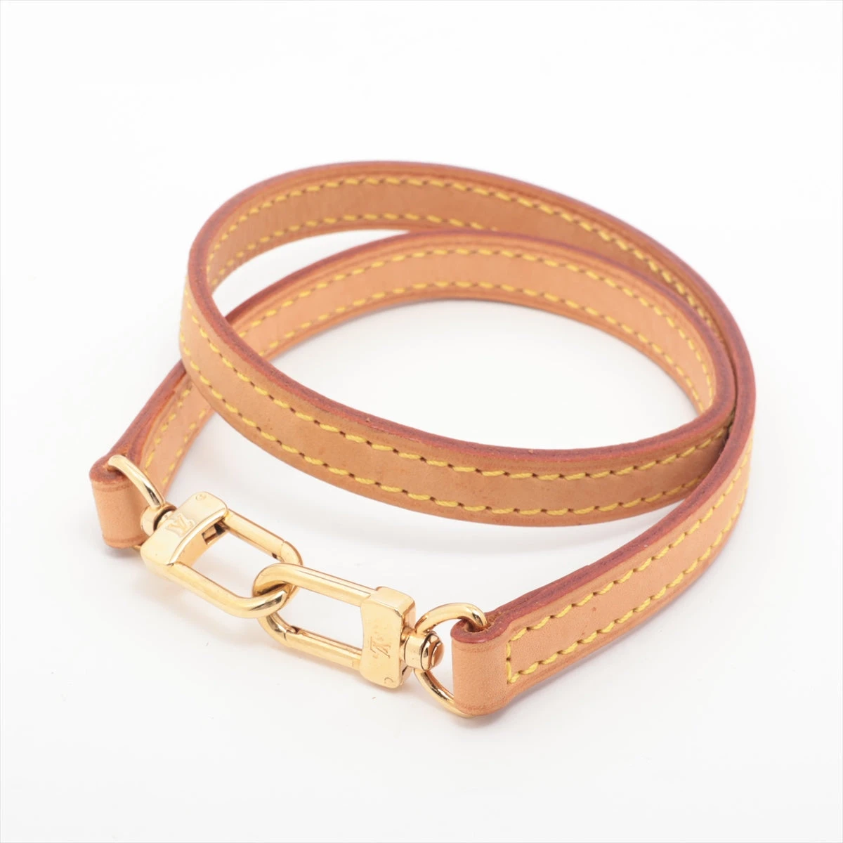 ヴィトン ショルダーストラップ ヌメ革 ナチュラル ショート A3237090