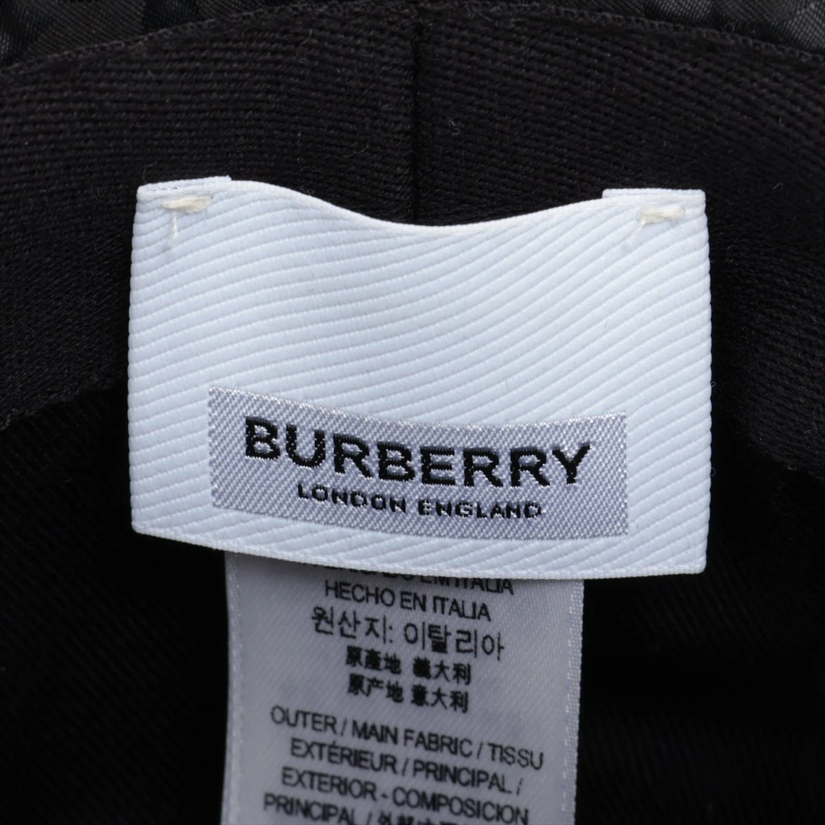 バーバリー TBロゴ バケットハット BURBERRY(バーバリー) TBロゴ チェックバケットハット ベージュ