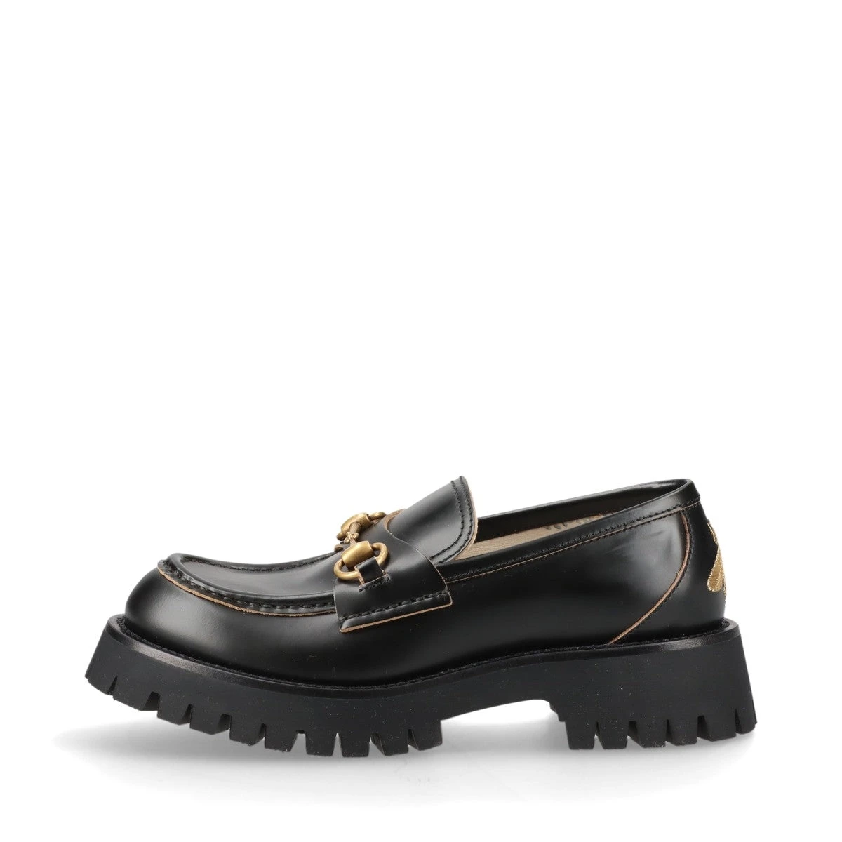 GUCCI】グッチホースビットローファーレザー ラグソール 37