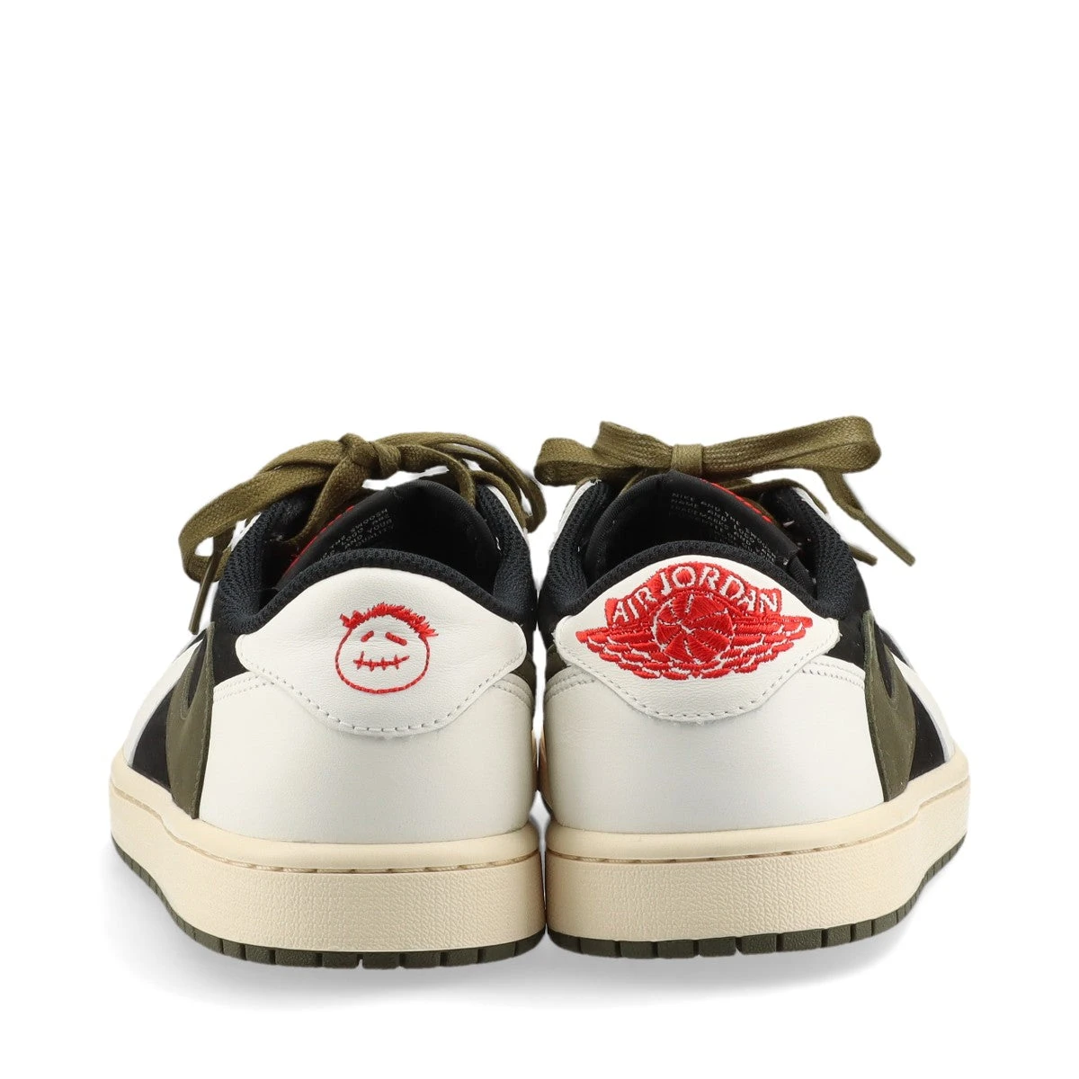 ナイキ×トラヴィススコット AIR JORDAN 1 LOW OG SP レザー×スエード