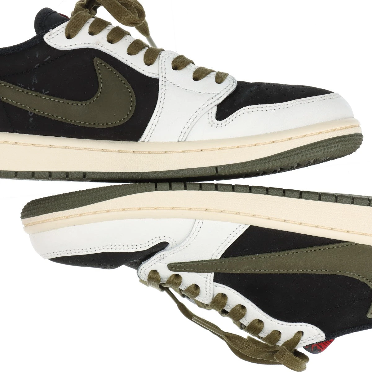シューズ(男性用) Nike Air Jordan 1 Low 26cm ナイキ×トラヴィススコット AIR JORDAN 1 LOW OG SP レザー×スエード