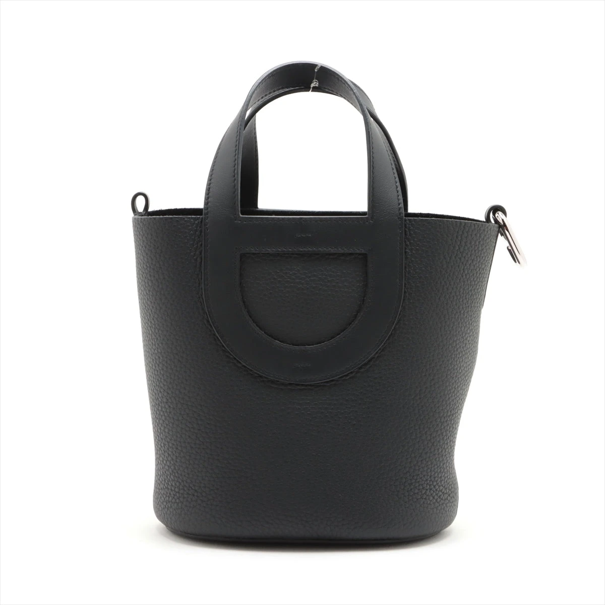 6/22購入【HERMES※100%正規品】インザループ/ブラック/シルバー金具 6768330c7462f.webp