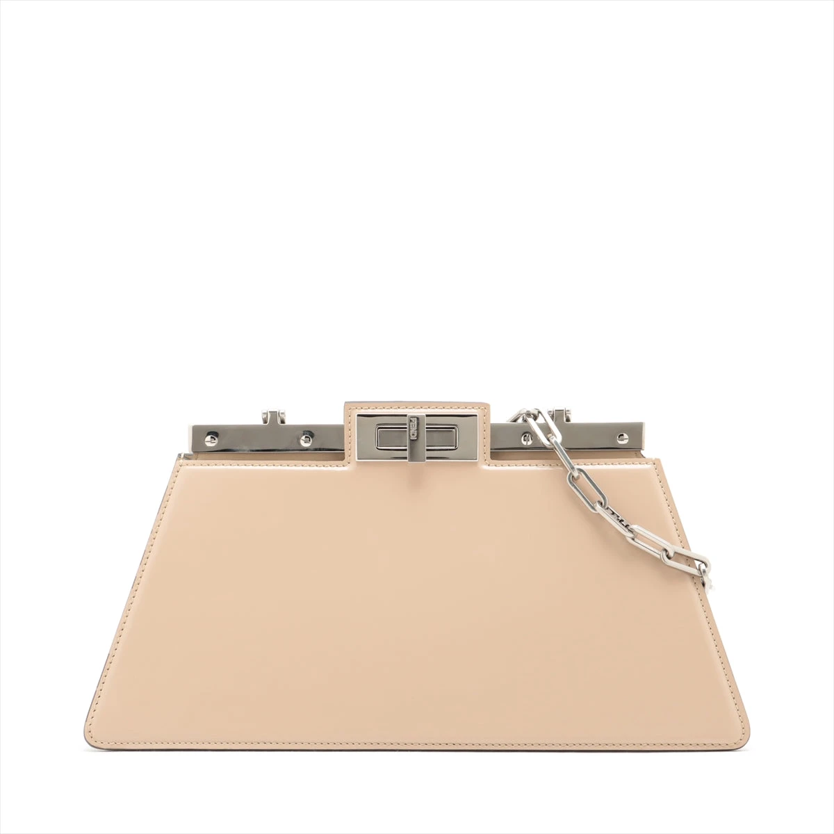 フェンディ ピーカブー カット パテントレザー チェーン