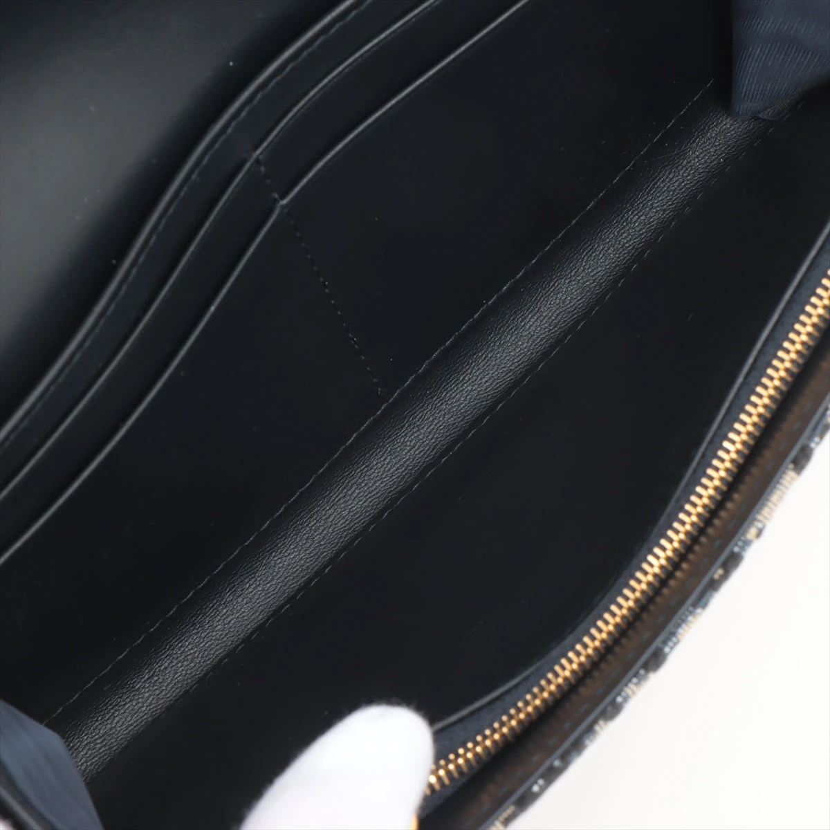 ディオール 30 MONTAIGNE 30モンテーニュ キャンバス×レザー 財布