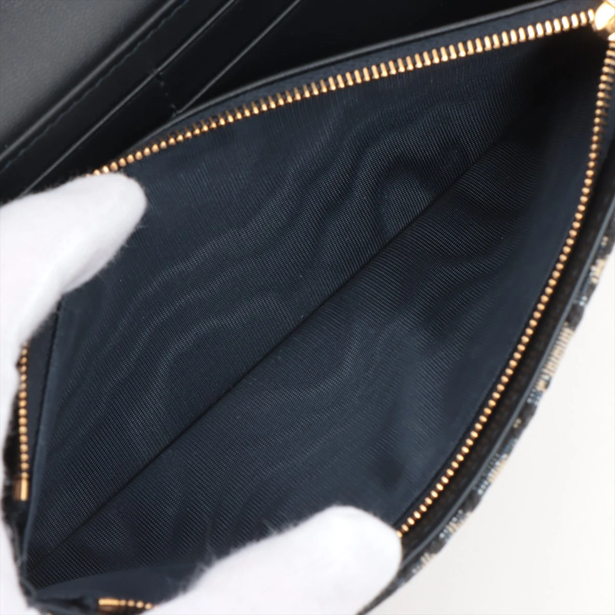 ディオール 30 MONTAIGNE 30モンテーニュ キャンバス×レザー 財布
