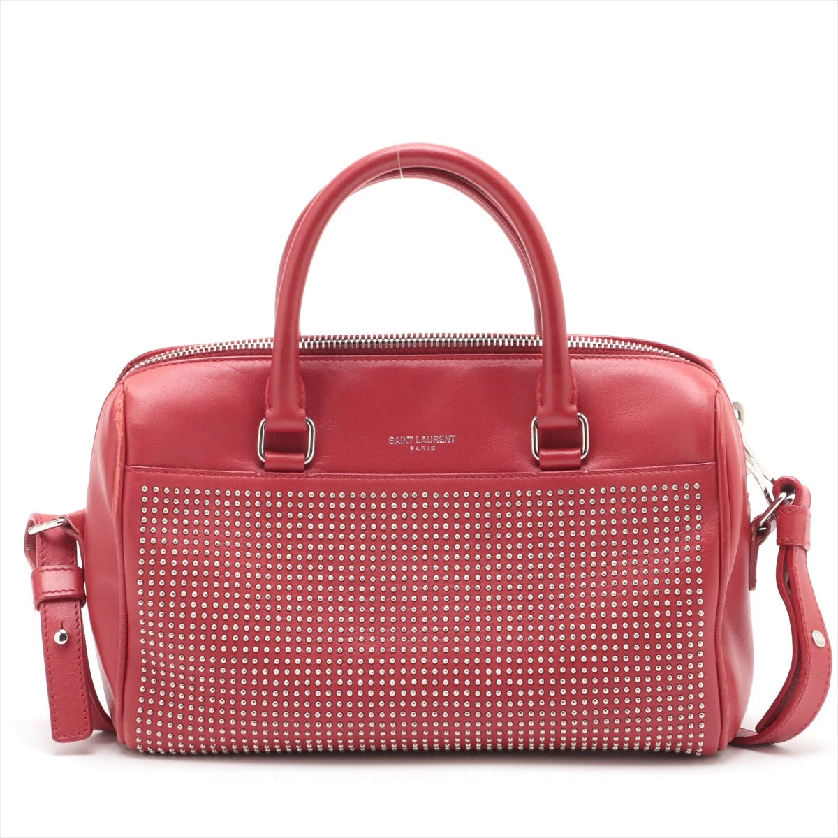 サンローランパリ　ベイビーダッフル　2way ミニ ボストン バッグ サンローランパリ ベイビーダッフル 2way ミニ ボストン バッグ サン