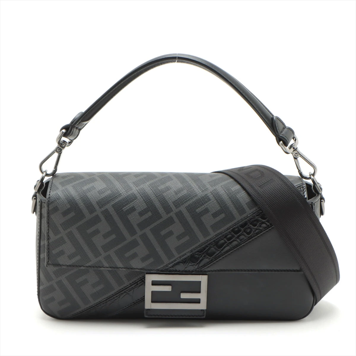 FENDI - 極美品 フェンディ ズッカ マンマ バケット バゲット