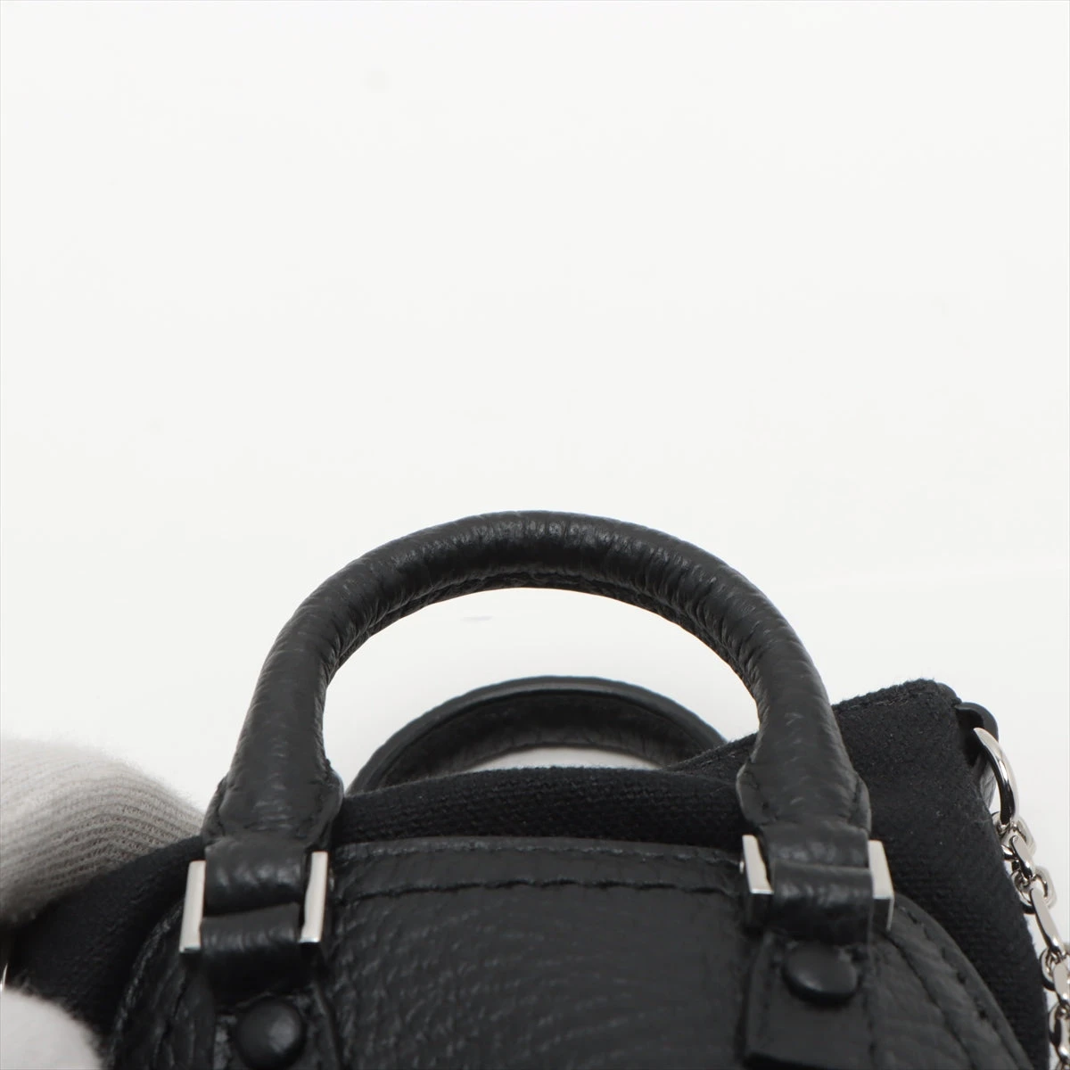 美品 メゾンマルジェラ 5AC ベビー　チェーン　ショルダーバッグ 黒 Maison Margiela 並行輸入 メゾン マルジェラ MAISON MARGIELA