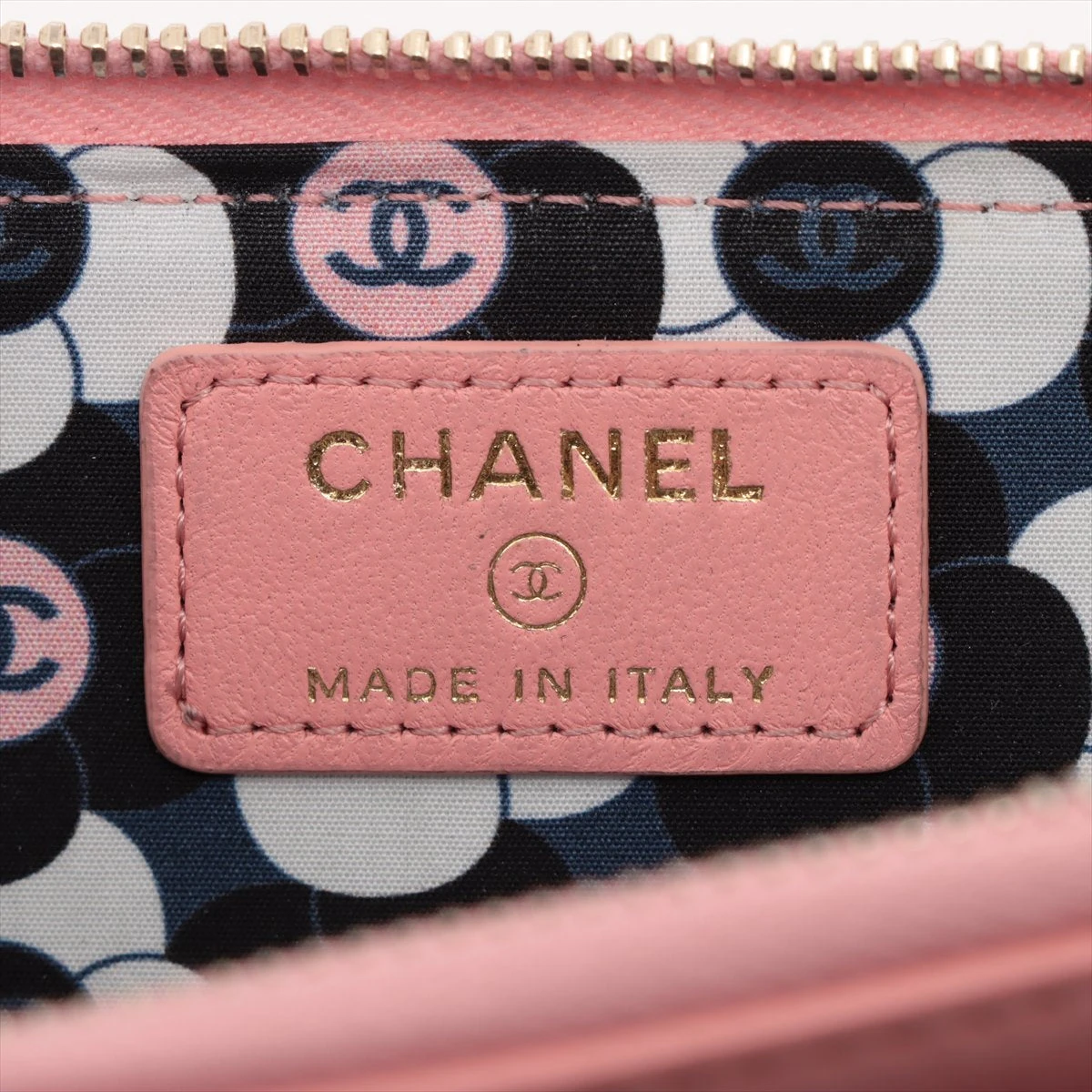 CHANEL シャネル マトラッセ 財布 フラグメントケース ピンク シャネル マトラッセ ラムスキン フラグメントケース ピンク