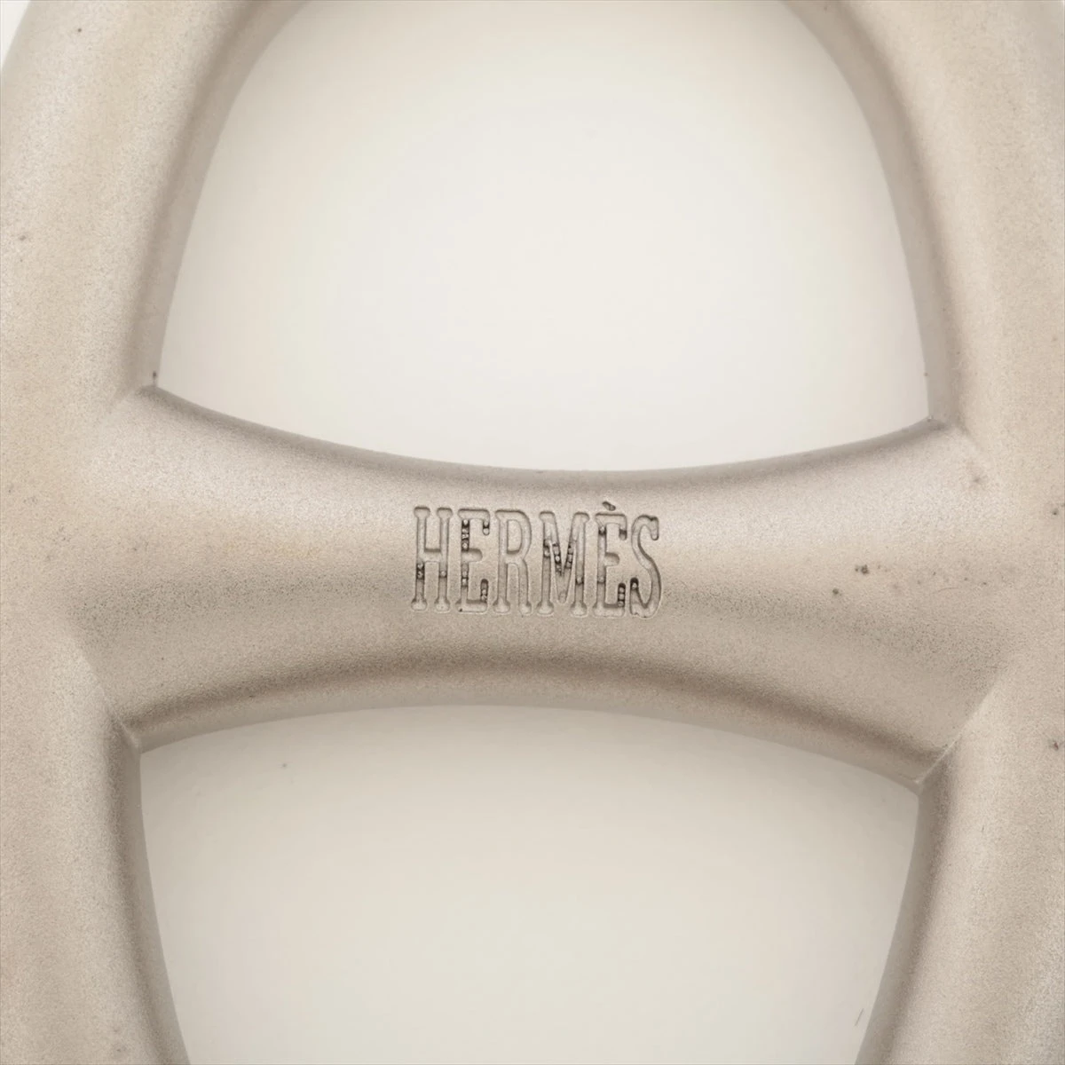 エルメス シェーヌダンクル スカーフリング メタル シルバー A3232475