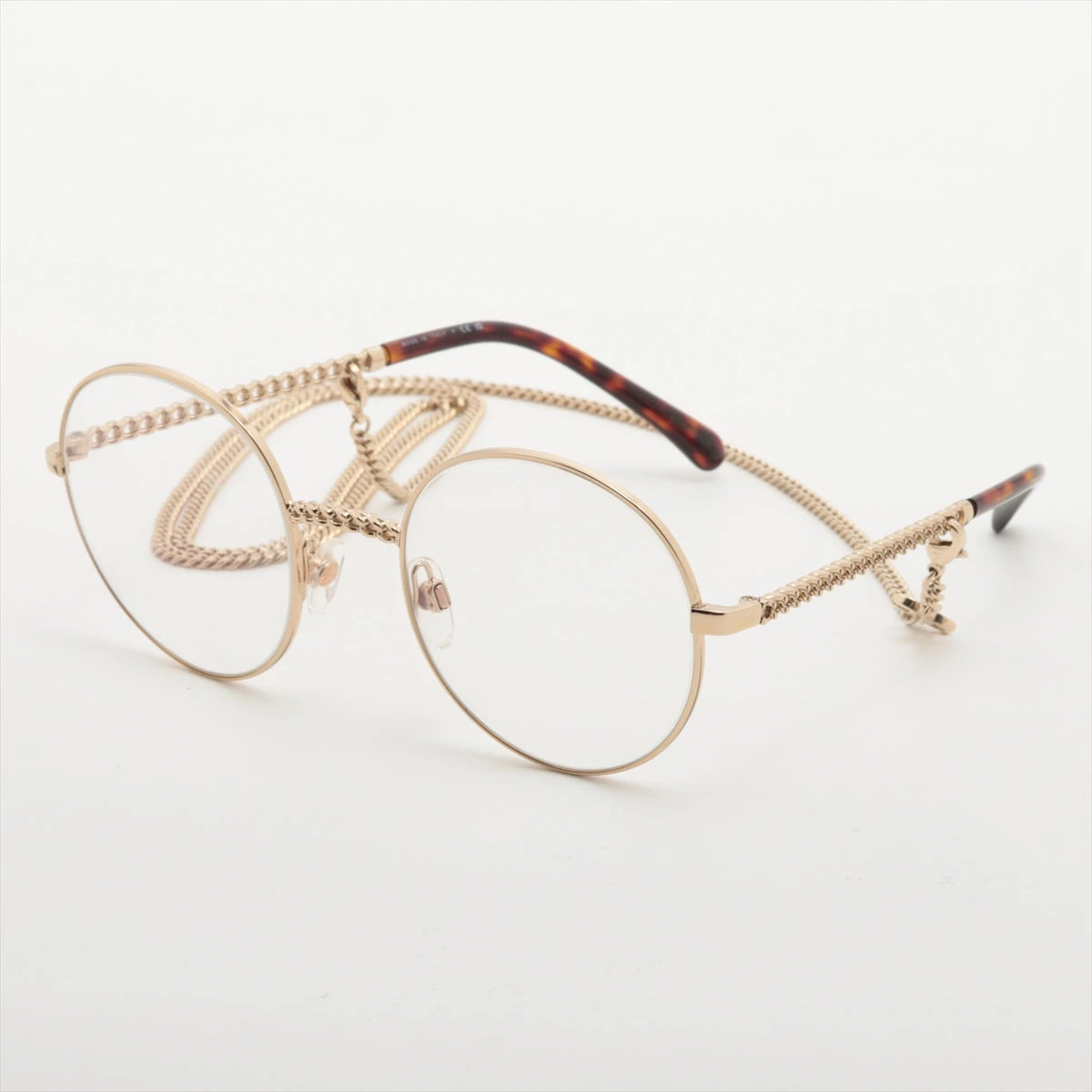 シャネル 2186 ココマーク メガネ GP ゴールド A3237936｜中古ブランド 