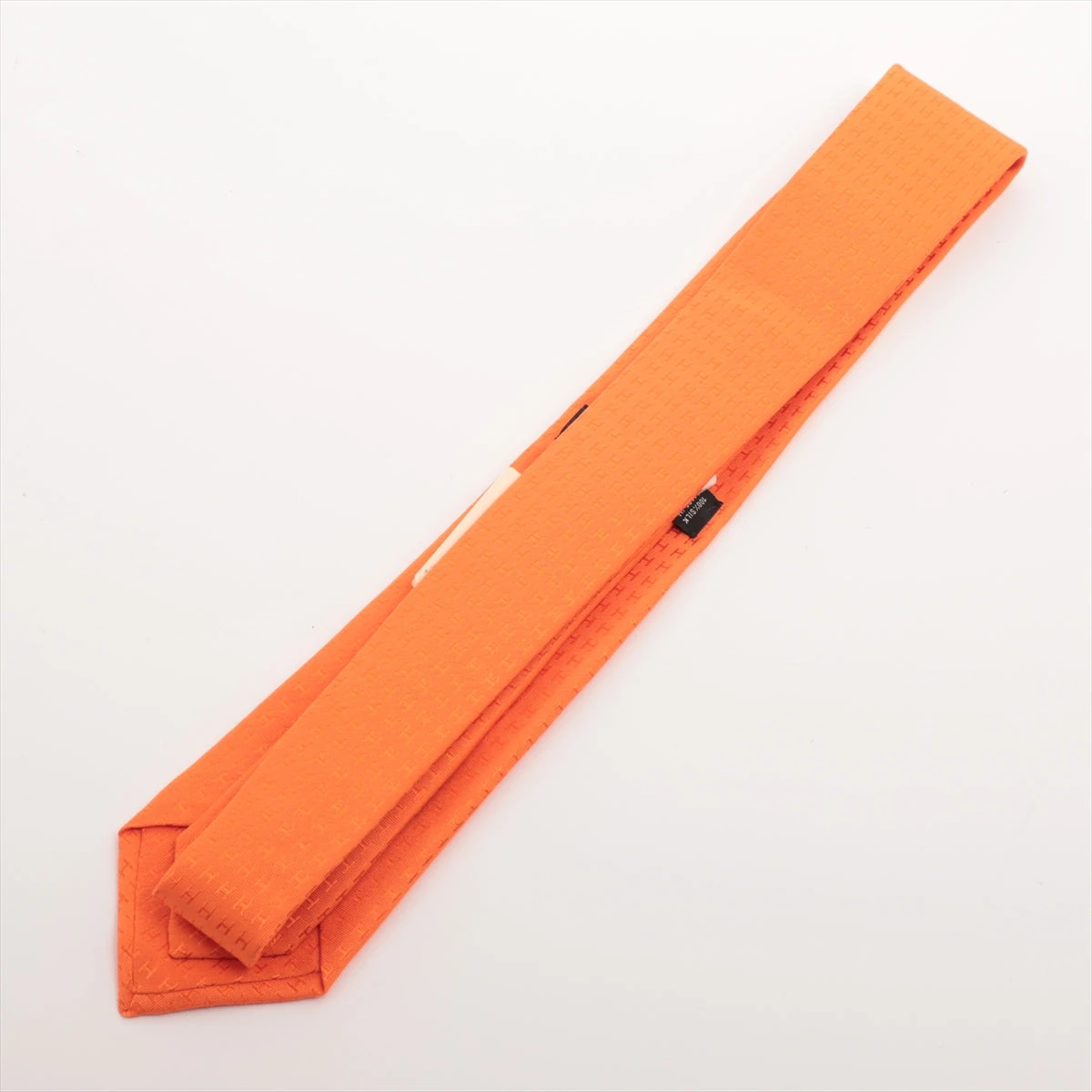 HERMÈS シルクネクタイ オレンジ×ホワイト 楽天市場】【新品】 エルメス HERMES ネクタイ シルクツイルタイ