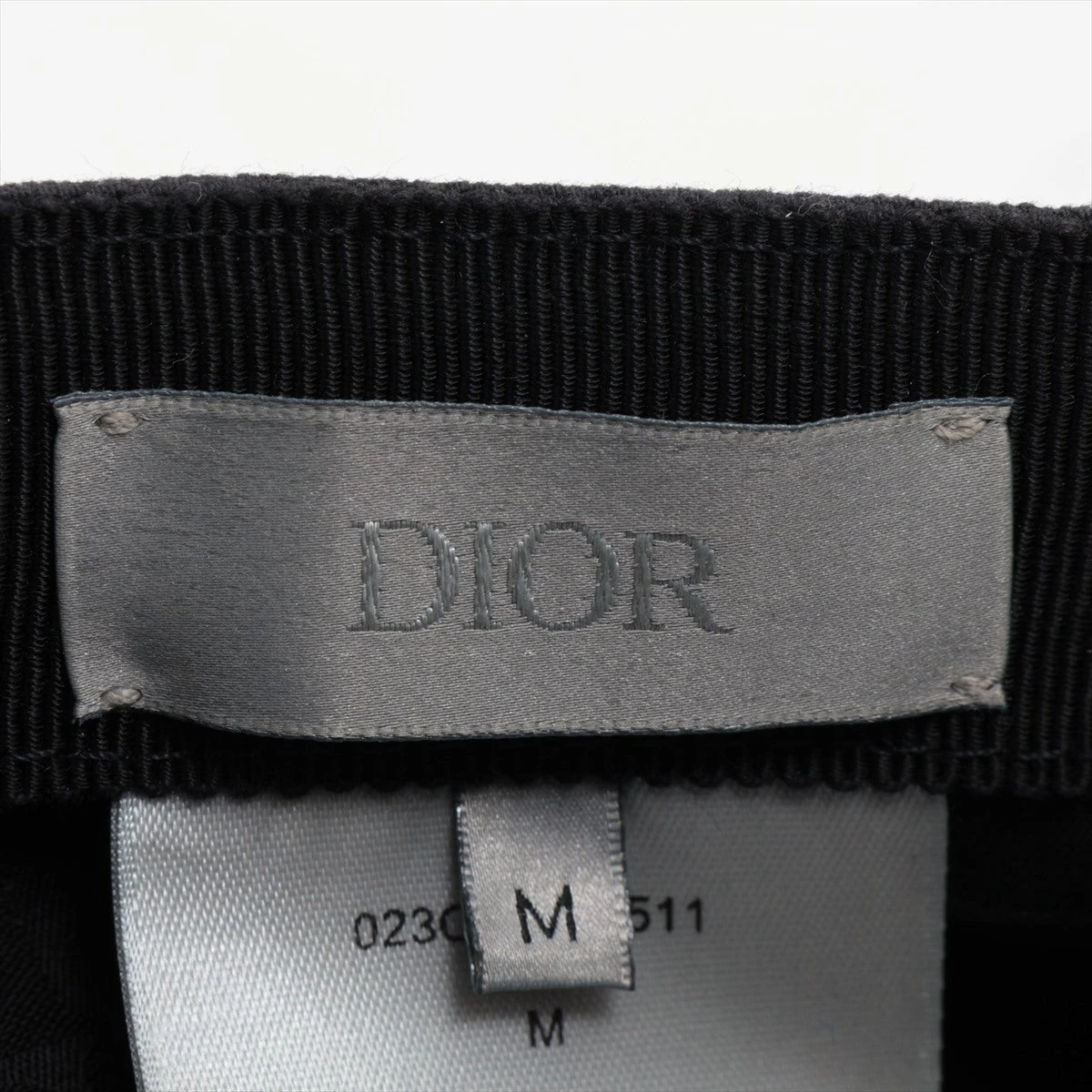 ディオールオム 023C909A4511 Diorロゴ キャップ M コットン