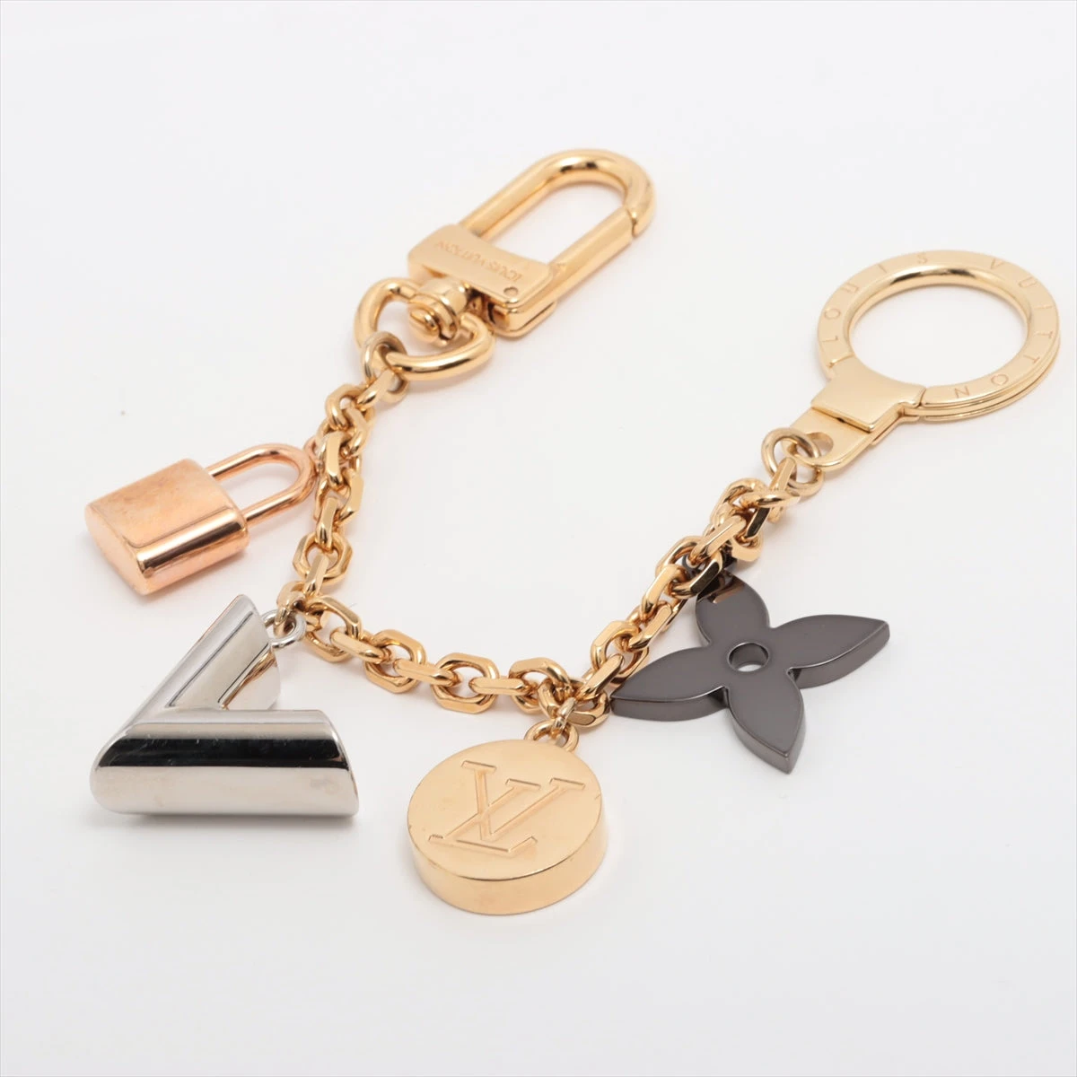 ルイヴィトン バッグチャーム チェーン カレイド V M67379 楽天市場】LOUIS VUITTON ルイ ヴィトン チェーン カレイド V
