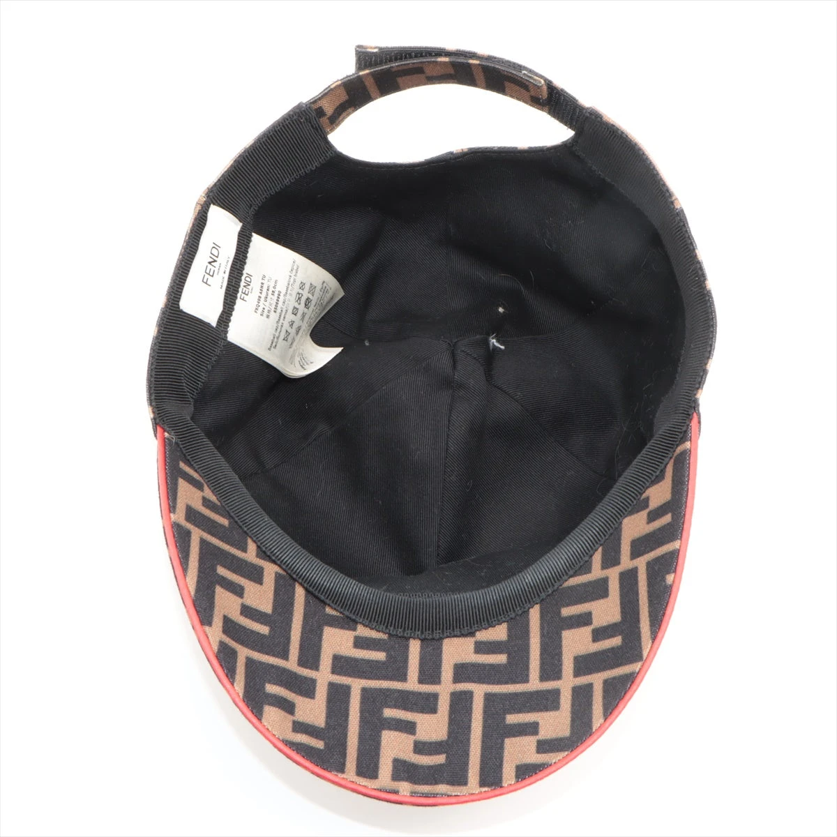 FENDI ロゴキャップ 正規品 コットン ズッカ 【公式通販】