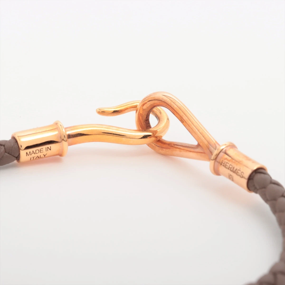 エルメス ジャンボブレスレット ブレスレット T5 GP×革 A3238258｜中古