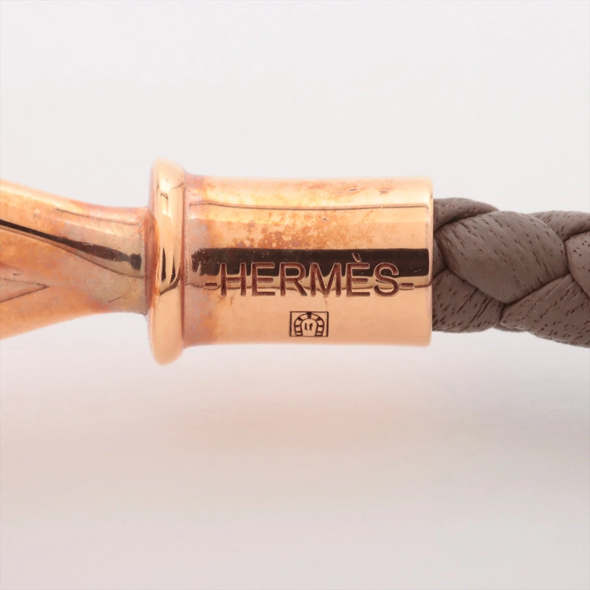 エルメス ジャンボブレスレット ブレスレット T5 GP×革 A3238258｜中古