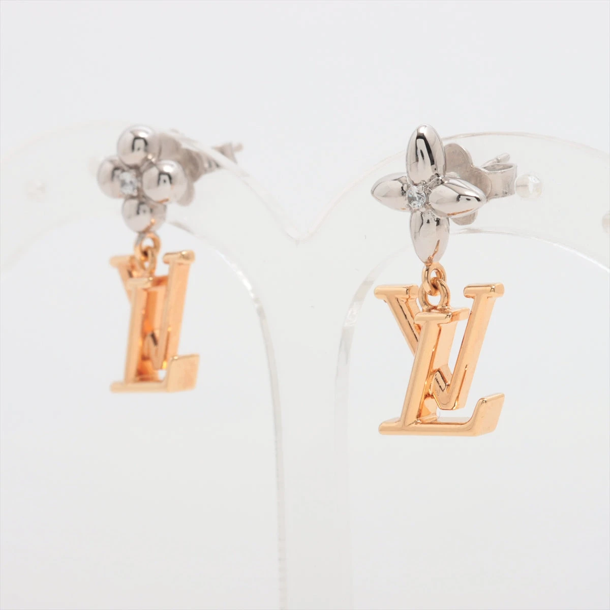 ヴィトン M01287 ピアス パンダント LV アイコニック フラワー