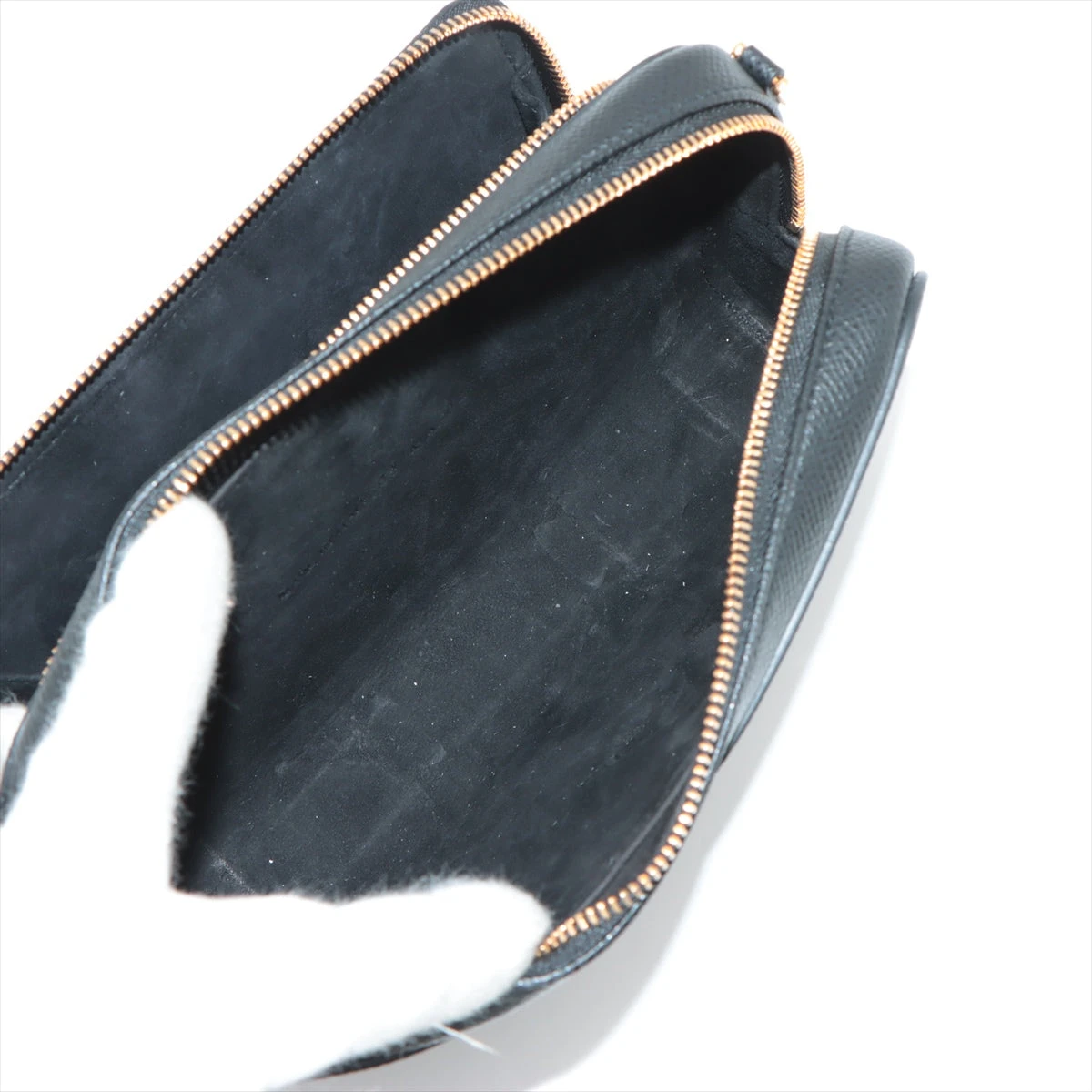 クリスチャンディオール カロダブルポーチ レザー 2WAY