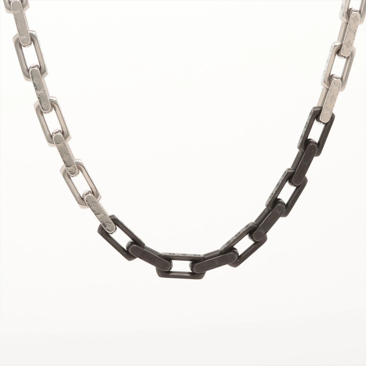 ヴィトン M00677 コリエ モノグラム チェーン LE2282 ネックレス GP 