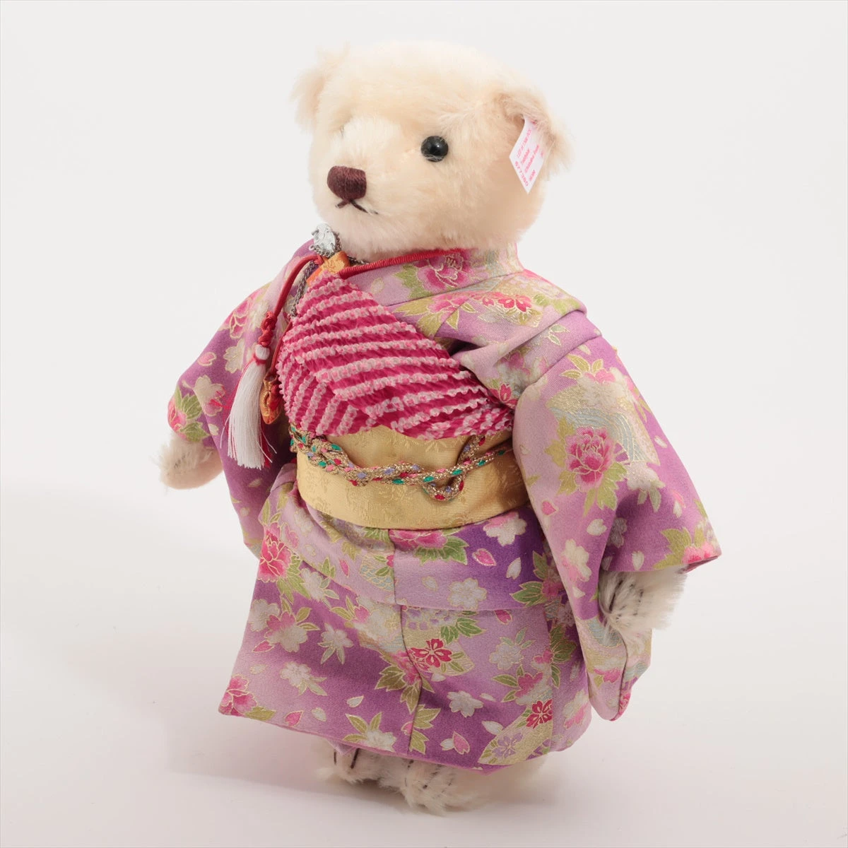 シュタイフ テディベア 2012 ぬいぐるみ ファブリック 市松 6746d1cecf03f.webp