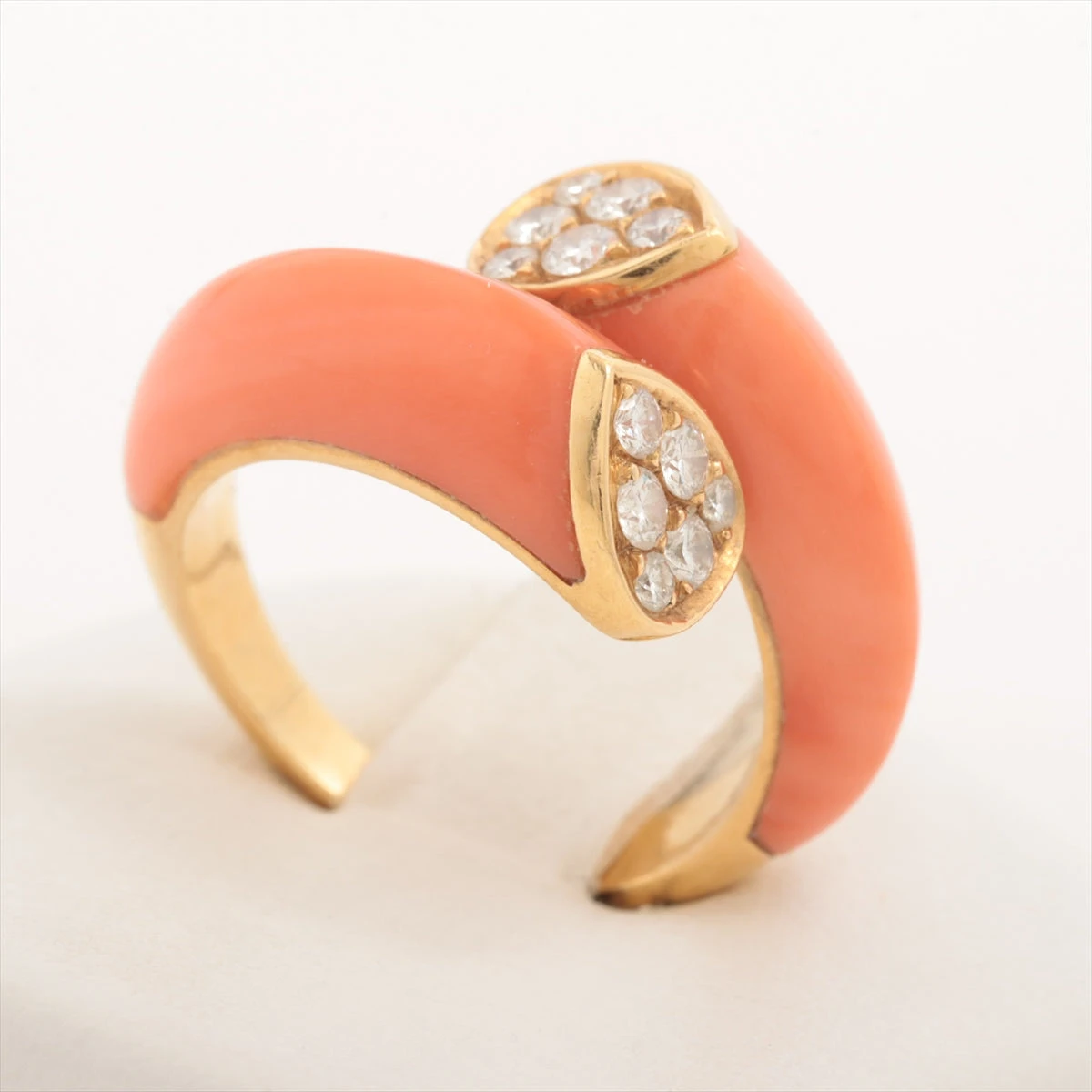 ヴィンテージ　珊瑚18kリング 楽天市場】ミッド珊瑚 リング 指輪 サンゴ さんご K18 18金 ゴールド