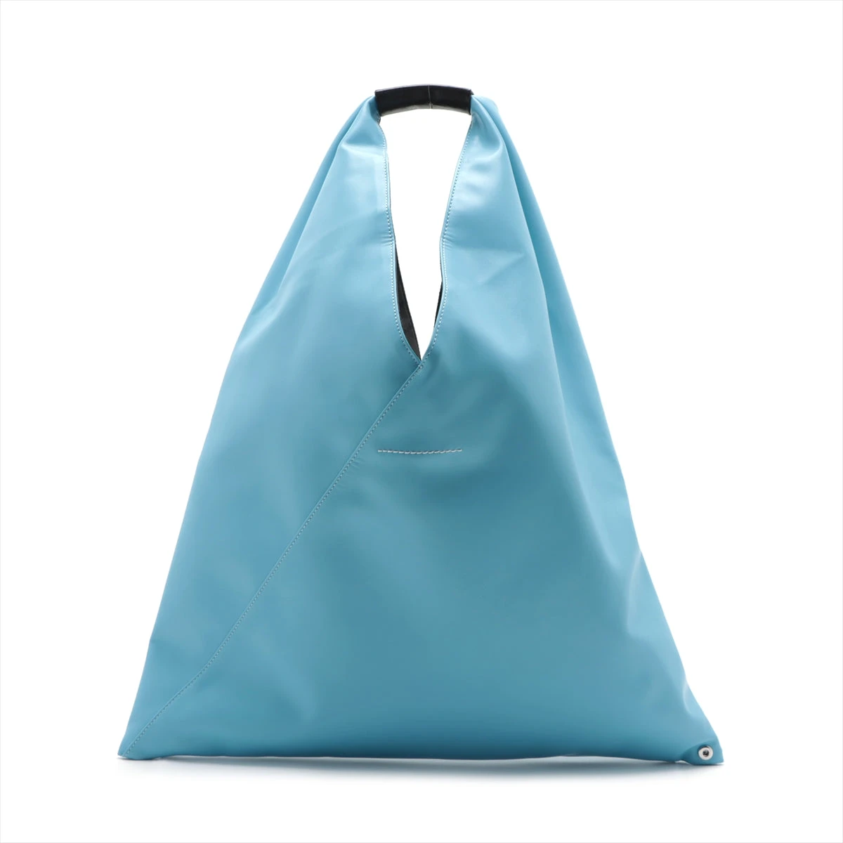 大人気定番商品 MM6 ジャパニーズ レザー トートバッグ ブルー PZ032757｜中古 バッグ