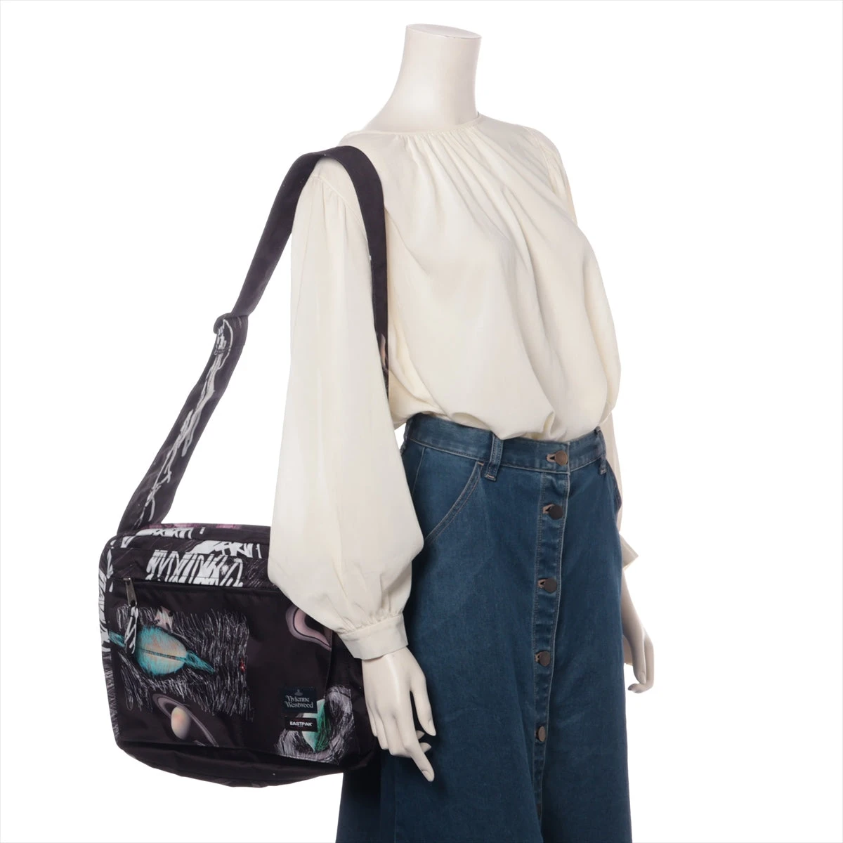 美品✨ヴィヴィアンウエストウッド 2wayショルダーバッグ マルチカラー ヴィヴィアンウエストウッド×イーストパック ナイロン